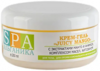 АЛЬГАНИКА. Крем-гель для тела «Juicy Mango» 250мл. с экстрактами манго и ананаса, комплексом масел, хитозаном купить в Старом Осколе